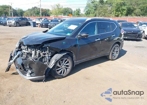 2015 Nissan Rogue Sl из США, поврежденный, VIN 5N1AT2MV2FC800041